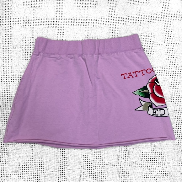 RARE Ed Hardy pink skirt - Picture 2 of 5